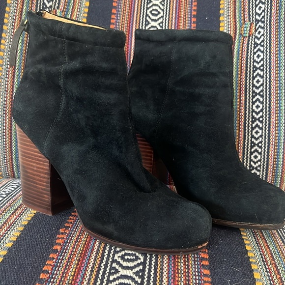 Jeffrey Campbell Suede Rumble Booties - Picture 2 of 7